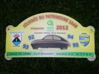 1 Journée du Patrimoine, 15 septembre 2012 Chambon sur Lac, Auvergne, France.