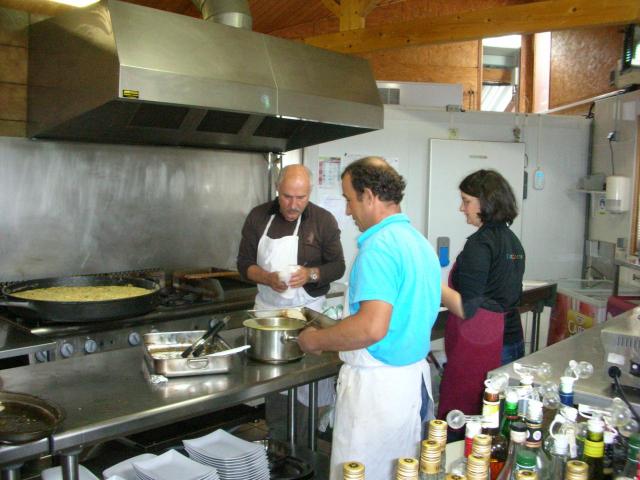 Le chef et sa préparation !