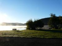 Brume automnale sur le Lac Chambon