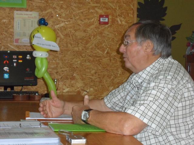 Michel Martin en réunion