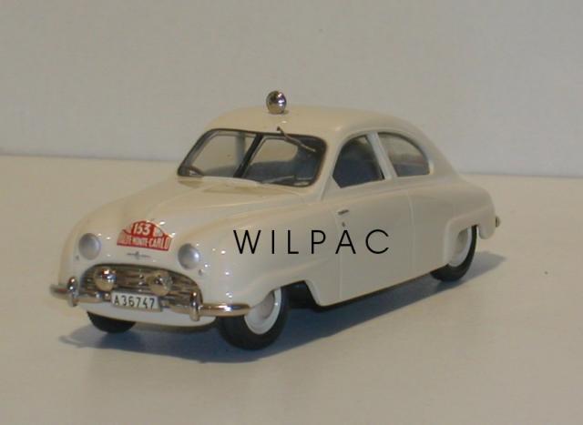 SAAB 92 B 1950 Monte Carlo 43éme Fabrication Sommerville