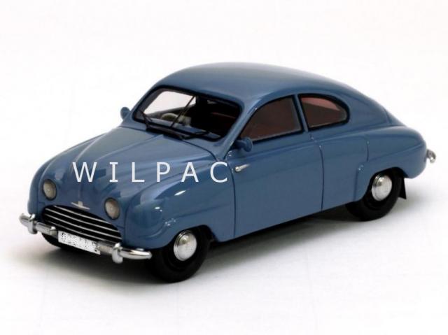 SAAB 92 B 1952 bleu gris 43éme Fabrication Néo