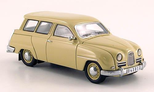 SAAB 95 Combi Résine beige 43éme Fabrication Néo