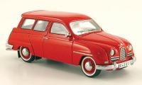 SAAB 95 Combi Résine rouge 43éme Fabrication Néo