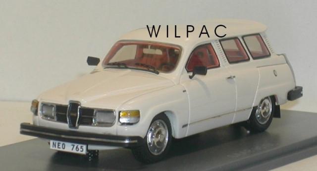 SAAB 95 GL 1979 blanche 43éme Fabrication Néo
