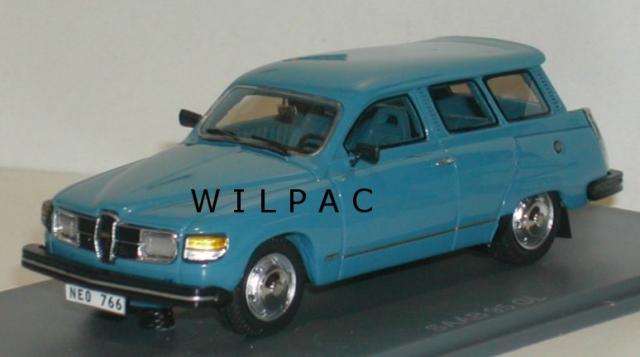 SAAB 95 GL 1979 bleu 43éme Fabrication Néo