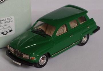 SAAB 95 GL jade green 43éme Fabrication Brooklin