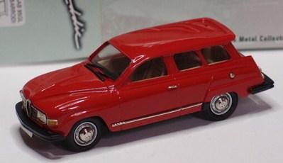 SAAB 95 GL rouge 43éme Fabrication Brooklin