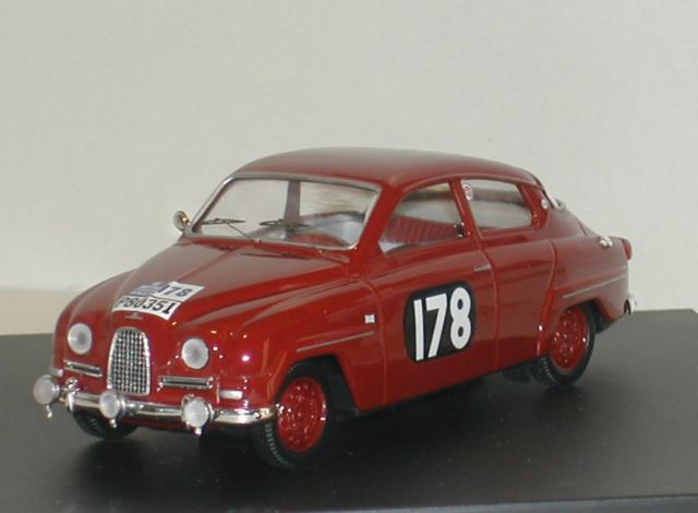 SAAB 96 1960 RAC Rally 43éme 