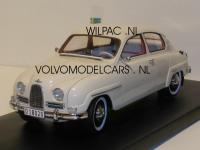 SAAB 96 1963 blanche 18éme Fabrication Néo