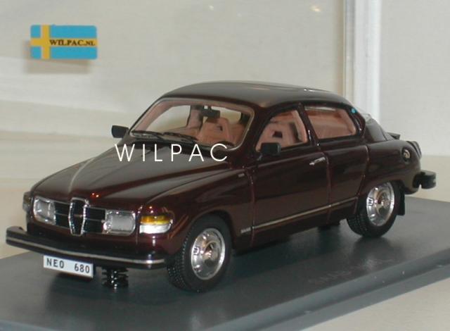 SAAB 96 1979 rouge foncé 43éme Fabrication Néo