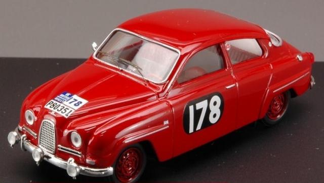 SAAB 96 2 temps RAC 1960 Carlsson 43éme 