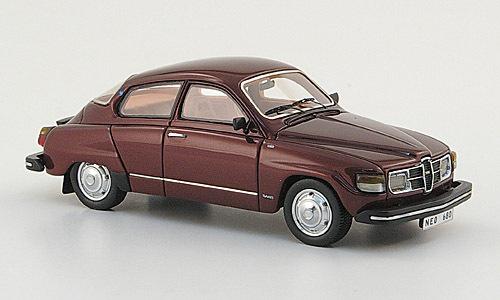 SAAB 96 GL noir rouge 43éme Fabrication Néo