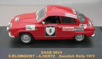 SAAB 96 V4 1972 Rallye de Suéde Blomqvist 43éme 